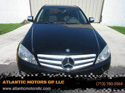 2009 Mercedes-Benz C-Class for sale at ATLANTIC MOTORS GP LLC in Houston TX