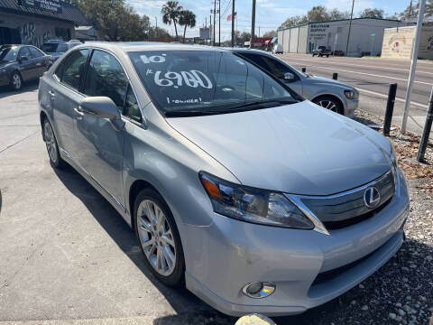 2010 Lexus HS 250h for sale at Bay Auto Wholesale INC in Tampa FL