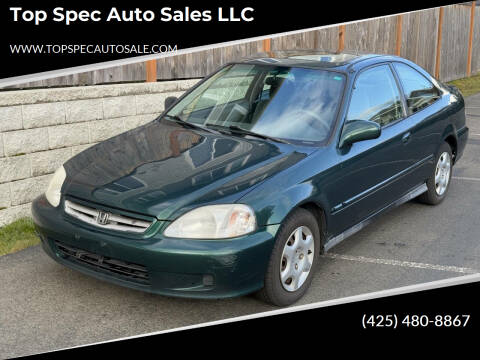 1999 Honda Civic for sale at Top Spec Auto Sales LLC in Lynnwood WA