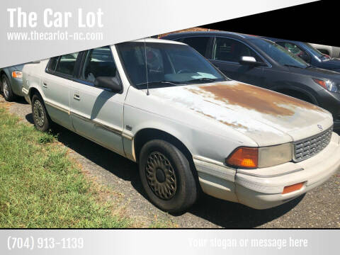 1994 Plymouth Acclaim for sale at The Car Lot in Bessemer City NC