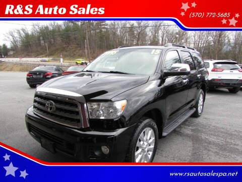 2015 Toyota Sequoia for sale at R&S Auto Sales in Linden PA