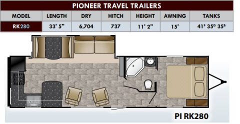 2018 Heartland Pioneer RK280