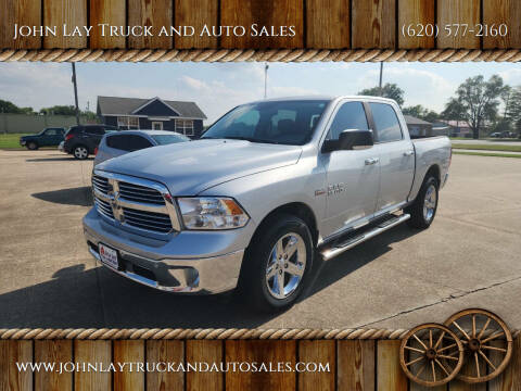2015 RAM 1500 for sale at John Lay Truck and Auto Sales in Independence KS