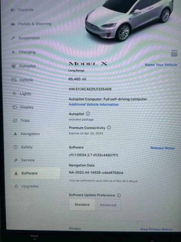 2020 Tesla Model X Long Range Plus