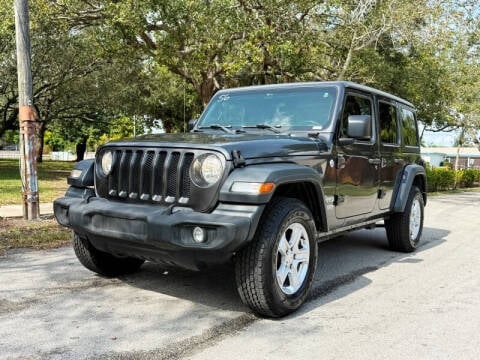 2018 Jeep Wrangler Unlimited for sale at Noah Auto Finance in Hollywood FL