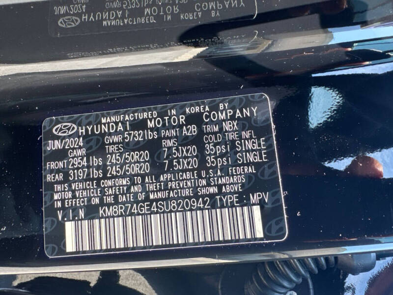 2025 Hyundai Palisade Calligraphy