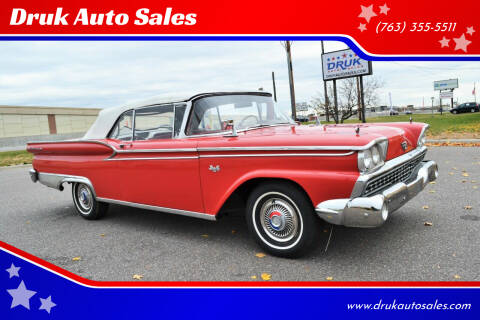 1959 Ford Fairlane 500 for sale at Druk Auto Sales in Ramsey MN
