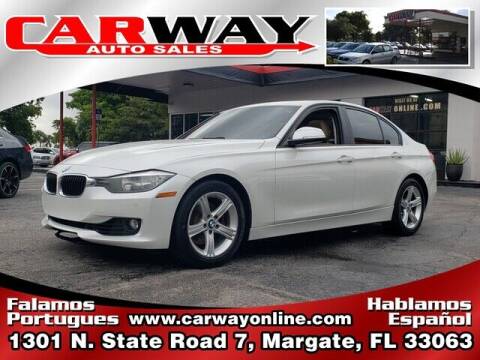 2013 BMW 3 Series for sale at CARWAY Auto Sales in Margate FL