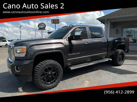 2015 GMC Sierra 2500HD for sale at Cano Auto Sales 2 in Harlingen TX