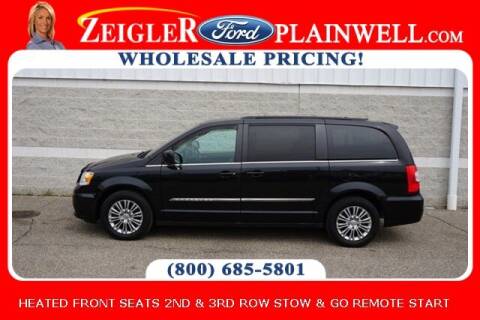 2016 Chrysler Town and Country for sale at Harold Zeigler Ford - Jeff Bishop in Plainwell MI