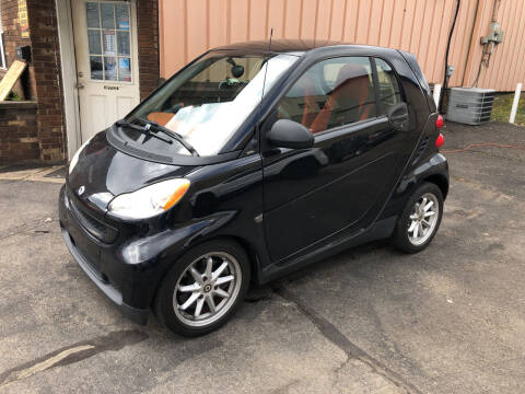 2008 Smart fortwo for sale at STEEL TOWN PRE OWNED AUTO SALES in Weirton WV