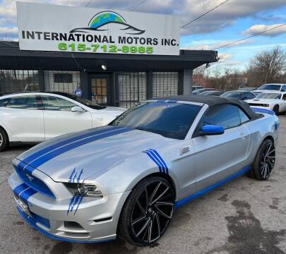 2014 Ford Mustang for sale at International Motors & Service INC in Nashville TN
