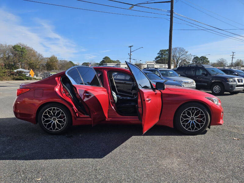 2017 Infiniti Q50 Red Sport 400