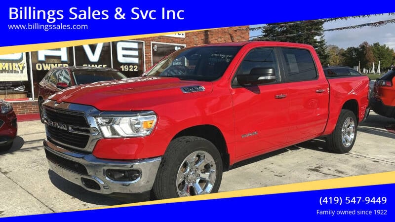 2020 RAM 1500 for sale at Billings Sales & Svc Inc in Clyde OH