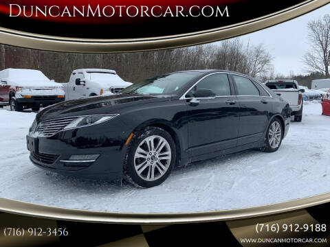 2015 Lincoln MKZ for sale at DuncanMotorcar.com in Buffalo NY