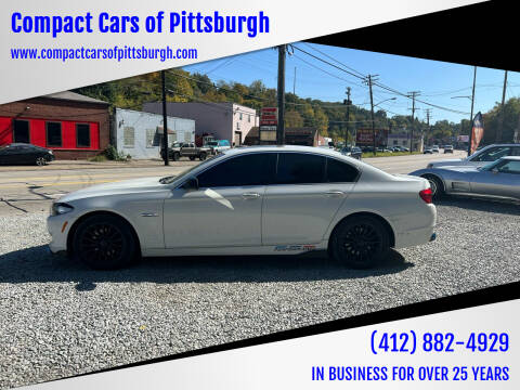 2013 BMW 5 Series for sale at Compact Cars of Pittsburgh in Pittsburgh PA
