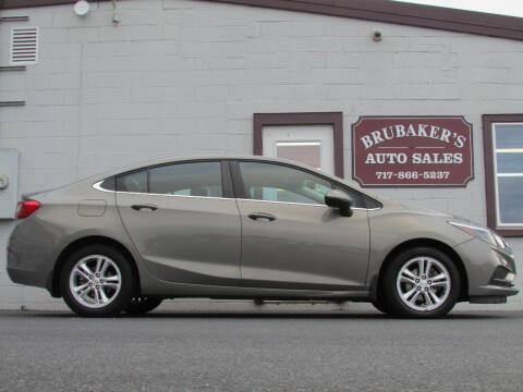 2017 Chevrolet Cruze for sale at Brubakers Auto Sales in Myerstown PA