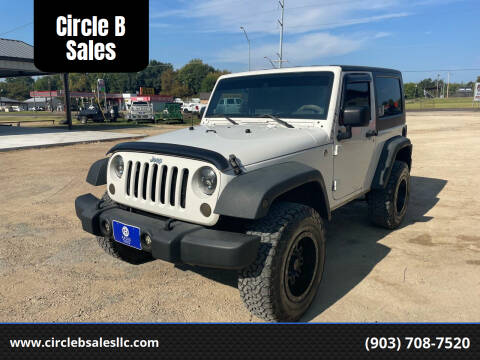 2008 Jeep Wrangler for sale at Circle B Sales in Pittsburg TX