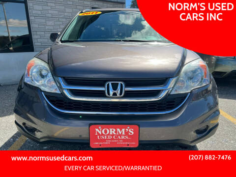 2011 Honda CR-V for sale at NORM'S USED CARS INC in Wiscasset ME