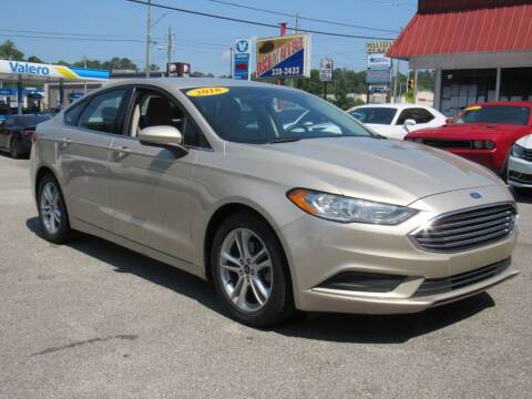 2018 Ford Fusion for sale at Discount Auto Sales in Pell City AL