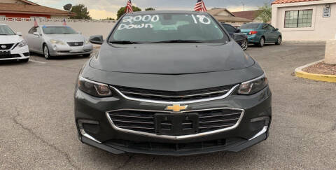 2018 Chevrolet Malibu for sale at CASH OR PAYMENTS AUTO SALES in Las Vegas NV