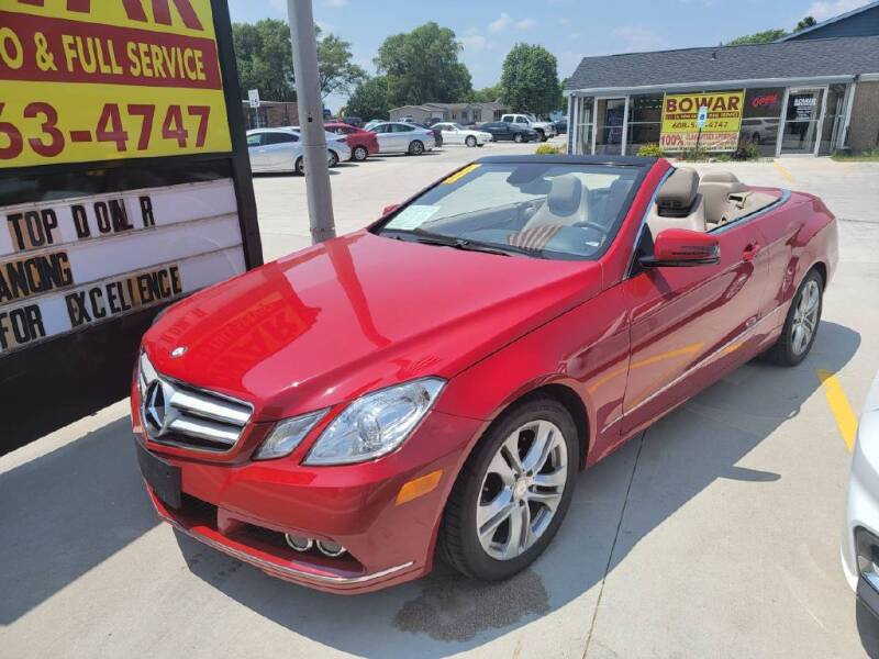 2011 Mercedes-Benz E-Class for sale at Bowar & Son Auto LLC in Janesville WI