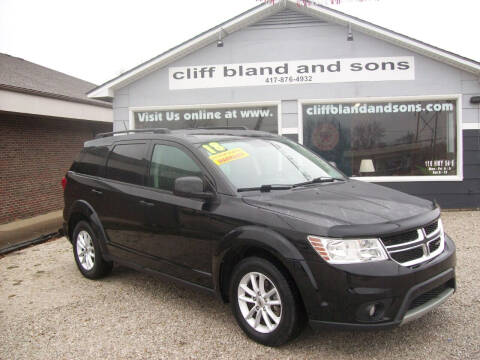 2018 Dodge Journey for sale at Cliff Bland & Sons Used Cars in El Dorado Springs MO