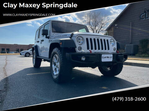 2016 Jeep Wrangler Unlimited for sale at Clay Maxey Springdale in Springdale AR