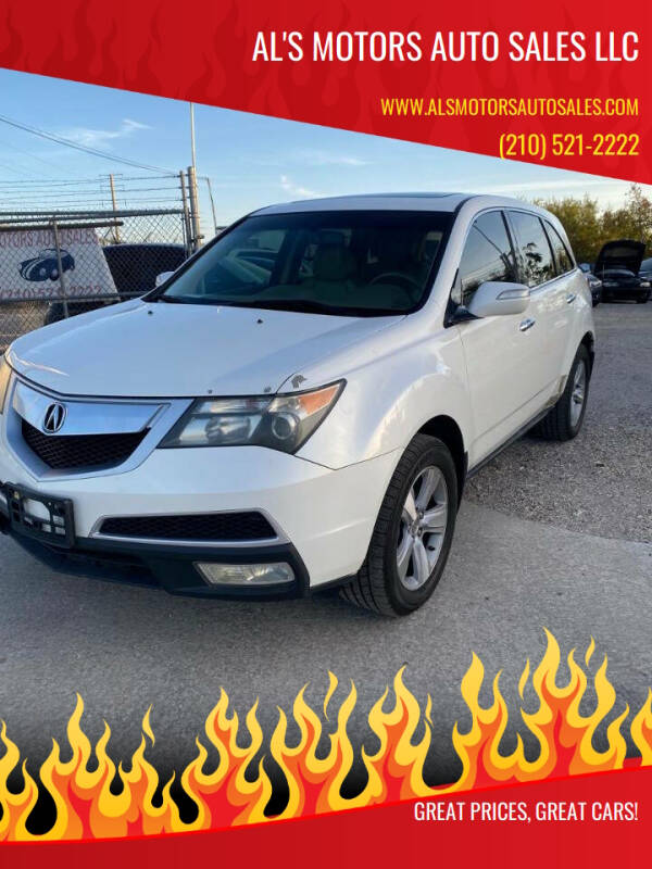 2011 Acura MDX for sale at Al's Motors Auto Sales LLC in San Antonio TX