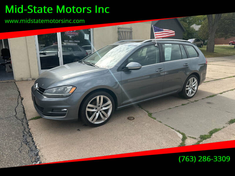 2015 Volkswagen Golf SportWagen for sale at Mid-State Motors Inc in Rockford MN