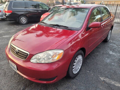 2006 Toyota Corolla for sale at Jemax Auto in El Monte CA