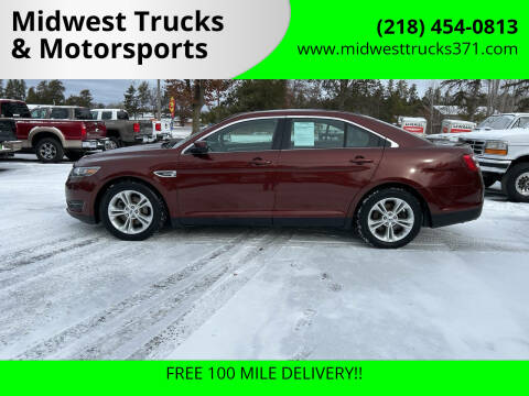 2016 Ford Taurus for sale at Midwest Trucks & Motorsports in Merrifield MN