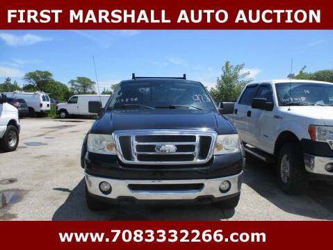 2008 Ford F-150 for sale at First Marshall Auto Auction in Harvey IL