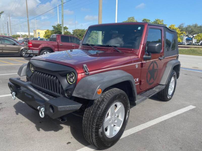 2008 Jeep Wrangler for sale at UNITED AUTO BROKERS in Hollywood FL