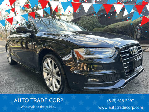 2014 Audi A4 for sale at AUTO TRADE CORP in Nanuet NY