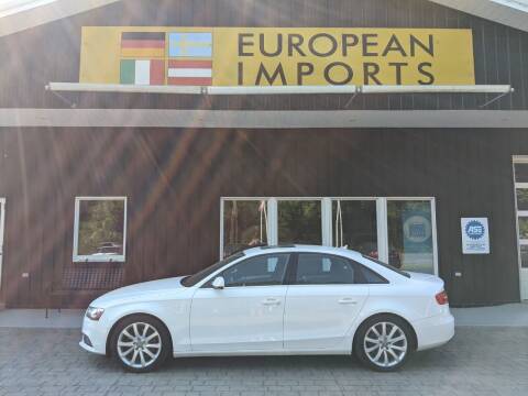 2013 Audi A4 for sale at EUROPEAN IMPORTS in Lock Haven PA