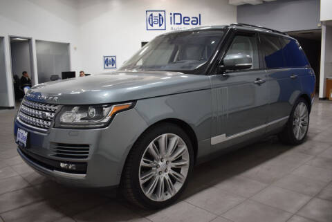 2017 Land Rover Range Rover for sale at iDeal Auto Imports in Eden Prairie MN