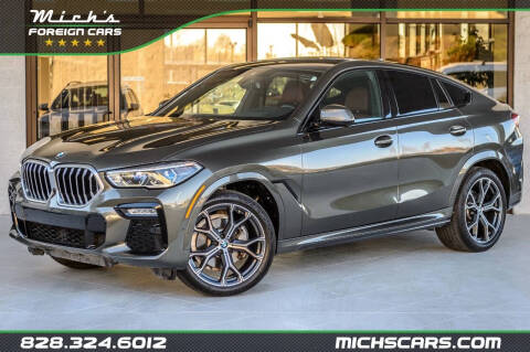 2021 BMW X6 for sale at Mich's Foreign Cars in Hickory NC