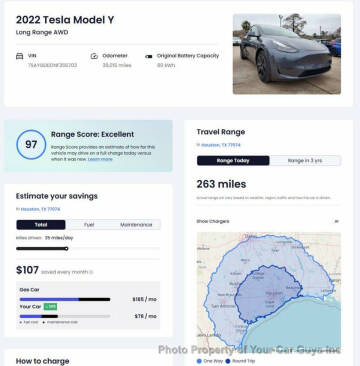 2022 Tesla Model Y Long Range