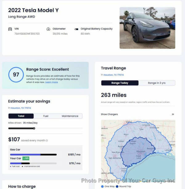 2022 Tesla Model Y Long Range