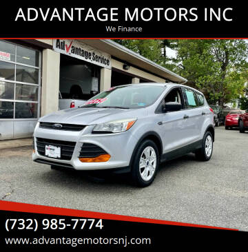 2014 Ford Escape for sale at ADVANTAGE MOTORS INC in Edison NJ