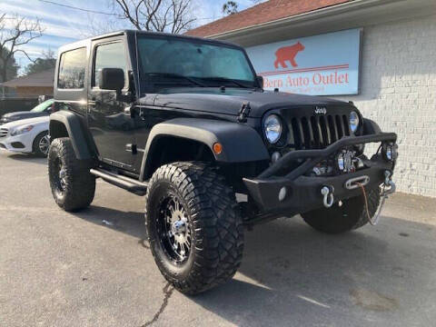 2015 Jeep Wrangler for sale at Oak City Motors in Garner NC