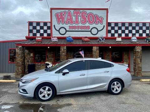 2017 Chevrolet Cruze for sale at Watson Motors in Poteau OK