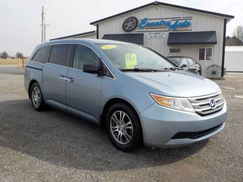 2013 Honda Odyssey for sale at Country Auto in Huntsville OH