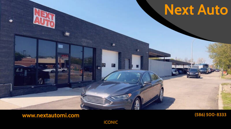 2018 Ford Fusion for sale at Next Auto in Mount Clemens MI