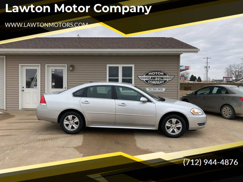 2013 Chevrolet Impala for sale at Lawton Motor Company in Lawton IA