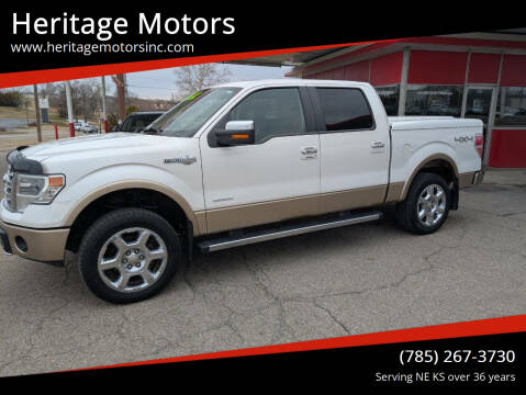 2013 Ford F-150 for sale at Heritage Motors in Topeka KS
