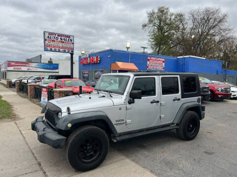 2010 Jeep Wrangler Unlimited for sale at City Motors Auto Sale LLC in Redford MI