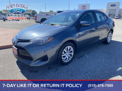 2018 Toyota Corolla for sale at Fort Dodge Ford Lincoln Toyota in Fort Dodge IA