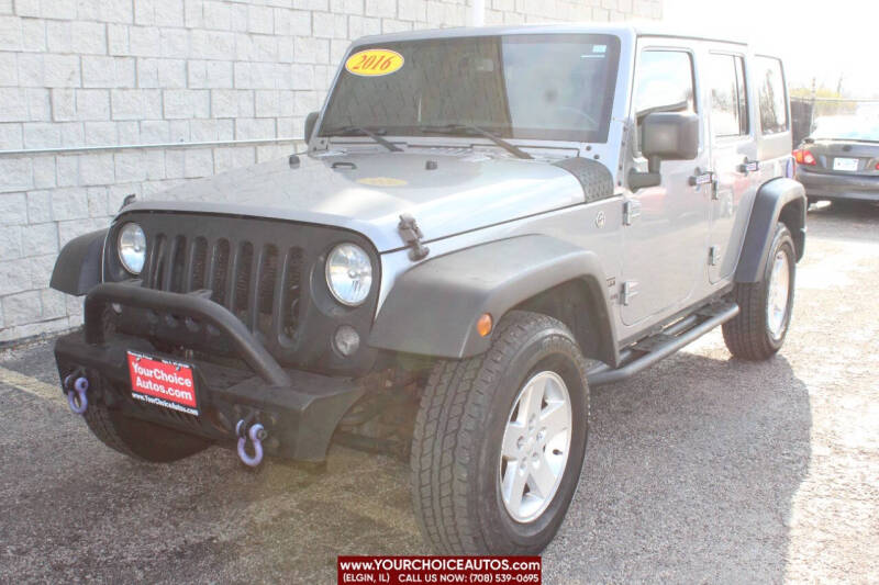2016 Jeep Wrangler Unlimited for sale at Your Choice Autos - Elgin in Elgin IL